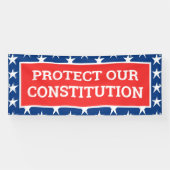 SCHÜTZEN SIE UNSEREN VERFASSUNGSBanner Banner (Horizontal)