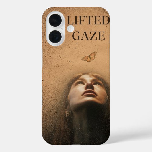 Schützen und perfekt: "Gehobener Blick" iPhone 16 Case-Mate iPhone Hülle (Rückseite)