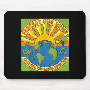 Schützen wir unser Zuhause, die Erde gemeinsam, Ök Mousepad