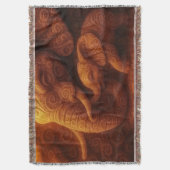 Schützender Elefant Decke (Vorderseite Vertikal)