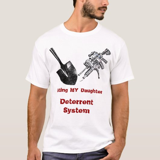Schützender VATER T-Shirt (Vorderseite)