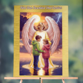 Schutzengel Acrylschild (Neutral)