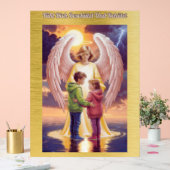 Schutzengel Acrylschild (Hochzeit)