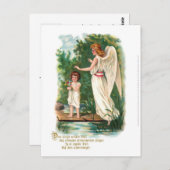 Schutzengel am Steg Postkarte (Vorne/Hinten)