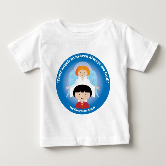 Schutzengel Baby T-shirt (Vorderseite)