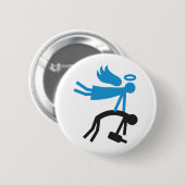 Schutzengel Button (Vorne & Hinten)