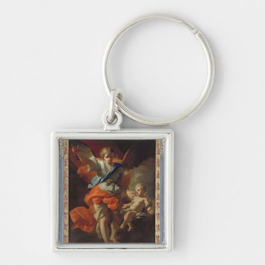 Schutzengel, c.1685-94 schlüsselanhänger (Vorne)