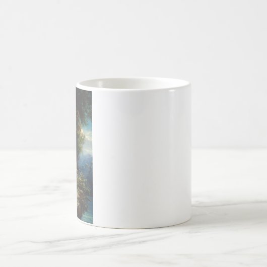 Schutzengel, der Kinder in der Nähe einer Brücke s Kaffeetasse (Mittel)