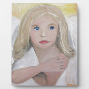 Schutzengel Fotoplatte