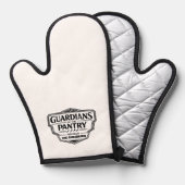 Schutzengel für die Vorratskammer - Topfhandschuhe Ofenhandschuh (Vorderseite/Rückseite)