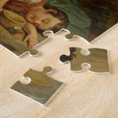 Schutzengel-Gebet für Jungen-Puzzlespiel Puzzle (Seite)