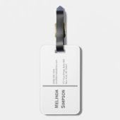 Schutzengel Gepäckanhänger (Rückseite vertikal)