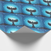 Schutzengel Geschenkpapier (Ecke)