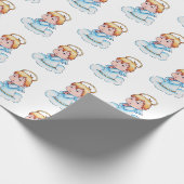 Schutzengel Geschenkpapier (Ecke)