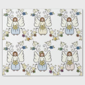 Schutzengel-Geschenkpapier Geschenkpapier (Flach)