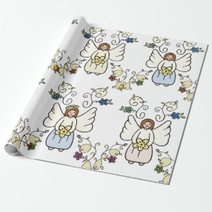 Schutzengel-Geschenkpapier Geschenkpapier