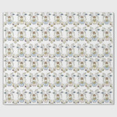 Schutzengel-Geschenkpapier Geschenkpapier (Flach)