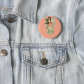 Schutzengel Göttliche Wachsamkeit & Gnade Kunst Button (Beispiel)