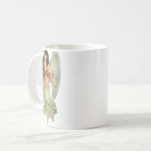 Schutzengel Göttliche Wachsamkeit & Gnade Kunst Kaffeetasse (Vorderseite Links)