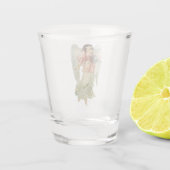 Schutzengel Göttliche Wachsamkeit & Gnade Kunst Schnapsglas (Rückseite)