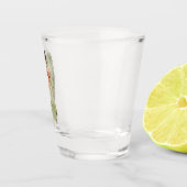 Schutzengel Göttliche Wachsamkeit & Gnade Kunst Schnapsglas (Rechts)