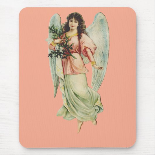 Schutzengel Göttliche Wachsamkeit und Gnade Kunst Mousepad (Vorne)