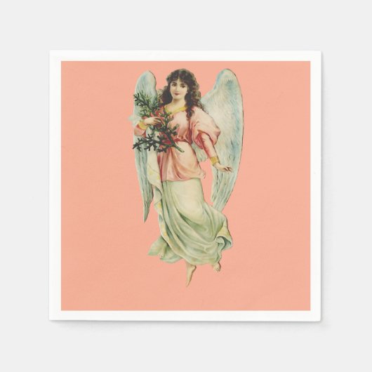 Schutzengel Göttliche Wachsamkeit und Gnade Kunst Serviette (Vorderseite)