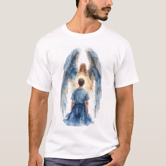 Schutzengel Herren T-Shirt (Vorderseite)