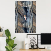 Schutzengel in der Baumkronenbucht Poster (Heimbüro)