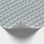 Schutzengel in der hebräischen Bibel Geschenkpapier (Ecke)