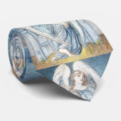 Schutzengel in der hebräischen Bibel Krawatte (Gerollt)