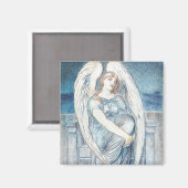 Schutzengel in der hebräischen Bibel Magnet (Vorderseite/Rückseite)