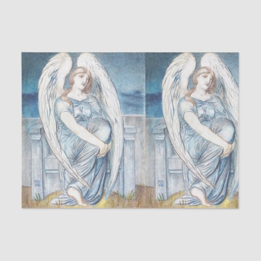 Schutzengel in der hebräischen Bibel Seidenpapier (Vorderseite)