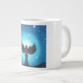 Schutzengel Jumbo-Tasse (Vorderseite Rechts)