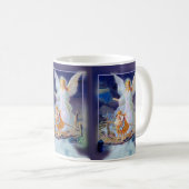 Schutzengel, Kinder und Brücke Kaffeetasse (VorderseiteRechts)