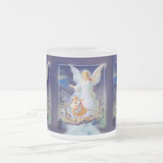 Schutzengel, Kinder und Brücke Mattglastasse (Mittel)