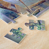 Schutzengel, Kinder und Brücke Puzzle (Seite)