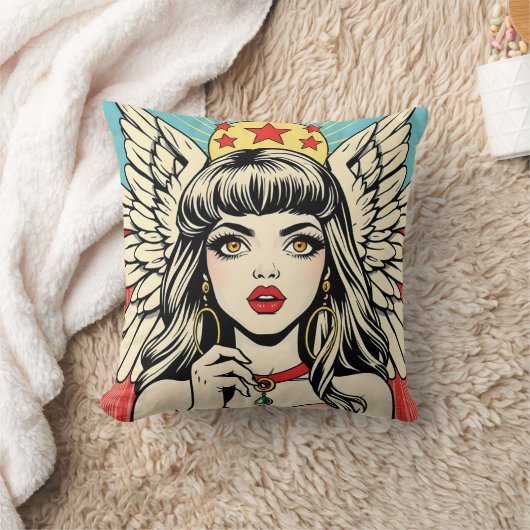 Schutzengel Kissen (Decke)