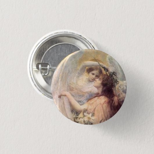 Schutzengel-Knopf 2 Button (Vorne & Hinten)