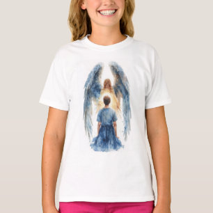 Schutzengel Mädchen T-Shirt