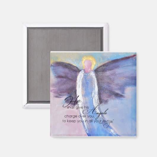 Schutzengel Magnet (Vorderseite/Rückseite)