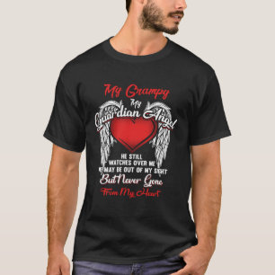Schutzengel Mein Opa Weihnachten Er wacht über T-Shirt