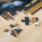 Schutzengel mit Geschenken Puzzle (Seite)