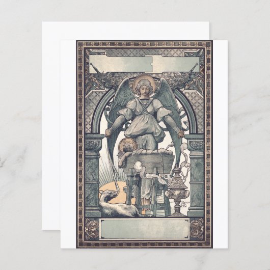 Schutzengel mit Jesuskind (Vorne/Hinten)