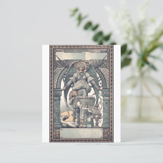 Schutzengel mit Jesuskind (Stehend Vorderseite)