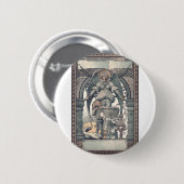 Schutzengel mit Jesuskind Button (Vorne & Hinten)