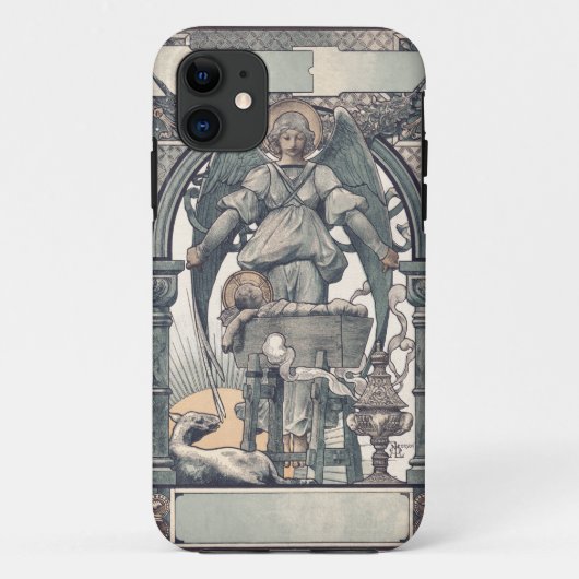 Schutzengel mit Jesuskind Case-Mate iPhone Hülle (Rückseite)