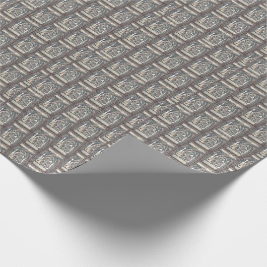 Schutzengel mit Jesuskind Geschenkpapier (Ecke)