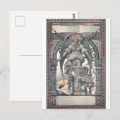 Schutzengel mit Jesuskind Postkarte (Vorne/Hinten)