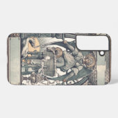 Schutzengel mit Jesuskind Samsung Galaxy Hülle (Rückseite (Horizontal))